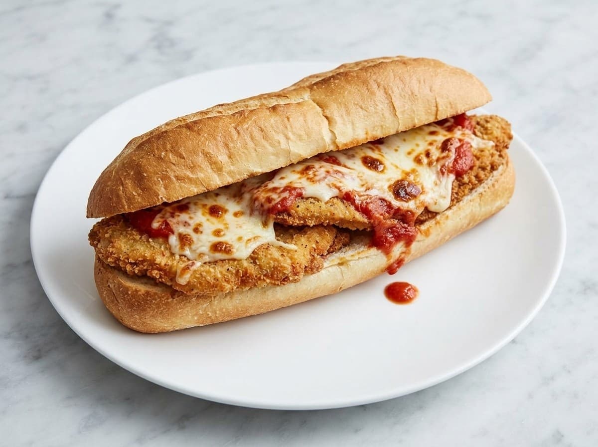 Large Chicken Parmesean Sub